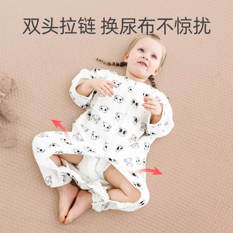 #婴儿睡袋 #母婴玩具 婴儿睡袋宝宝分腿春秋冬款夏季儿童纯棉纱布加厚防踢被四季通用【包邮】【市场价】 189.90 元【券后价】 29.9 元【领券下单】