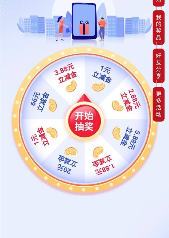 吉林省中行微信立减金